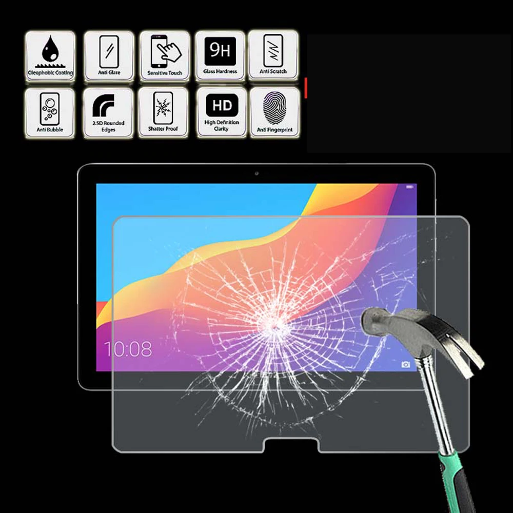 Для планшета Huawei Honor Pad 5 ультра прозрачное закаленное стекло защитная пленка для