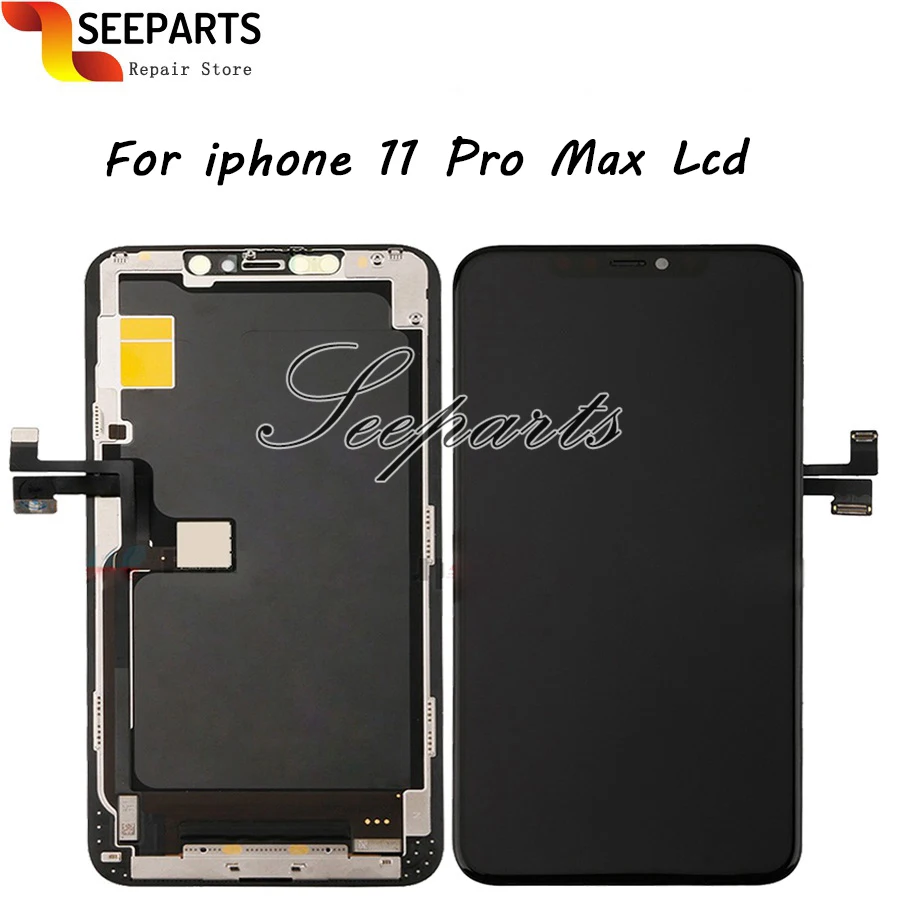 ЖК-дисплей для iPhone 11 PRO MAX экран с дигитайзером Pro запчасти сборки ЖК-экрана |