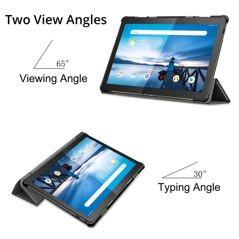 Чехол для Lenovo Tab M10 10 1 ТБ X605F TB X505F Тонкий Магнитный Складной флип чехол из