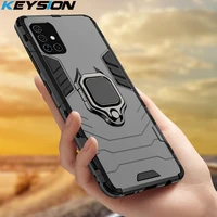 KEYSION Shockproof Case For Samsung A71 A51 A81 A91 A70S A50 S10 Note Lite Phone Cover for Galaxy A22 A32 A11 A01 M30s A12