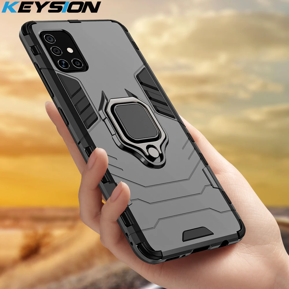 Ударопрочный чехол KEYSION для Samsung Galaxy A71 A51 A81 A91 A70S A50 S10 Note 10 Lite телефона A41 A11 A01