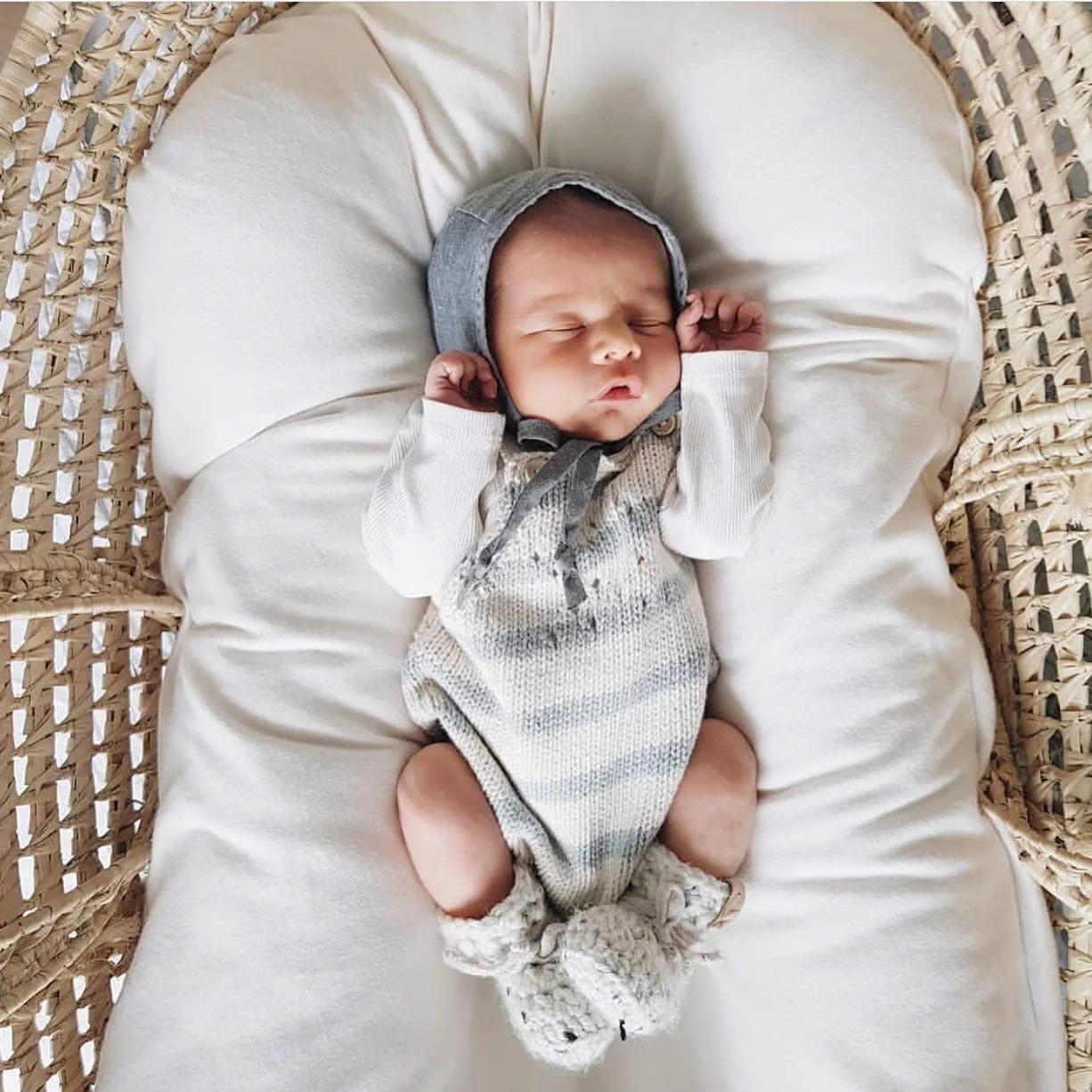 

Детское гнездо, кровать из хлопчатобумажной ткани Ninho Para Bebe, детское гнездо, Детская боковая липа, 75x45 см