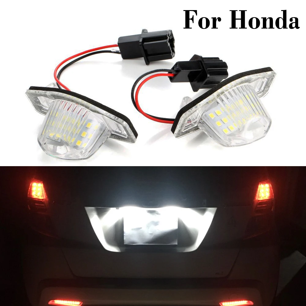 

2 шт., 18 светодиодный ных ламп с номесветильник номерного знака