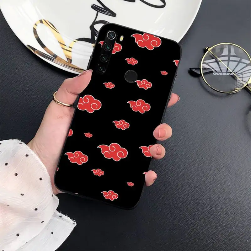

Naruto AKATSUKI logo cloud anime Phone Case For Xiaomi Redmi 7 8 9t a3Pro 9se k20 mi8 max3 lite 9 note 9s 10 pro
