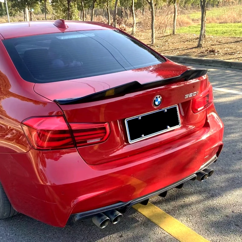 

Задний спойлер для BMW F30, 3 серии, F35, 2011, 2012, 2013, 2014, 2016, 2015, 2017, 2018, ABS, украшение для крыла багажника в стиле PSM
