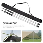 2 шт. телескопические брезентовые палатки, алюминиевые регулируемые палатки для кемпинга, аксессуары для кемпинга, противоскользящие съемные тентовые палатки 98