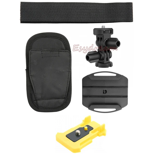 Plus One Buckle Крепление на рюкзак адаптер для sony Action Cam FDR-X3000 HDR-AS30V HDR-AS100V HDR AS15 AS20 AS30V AS300 AS200V AS100V как VCT-BPM1 - Цвет: Plus One Buckle
