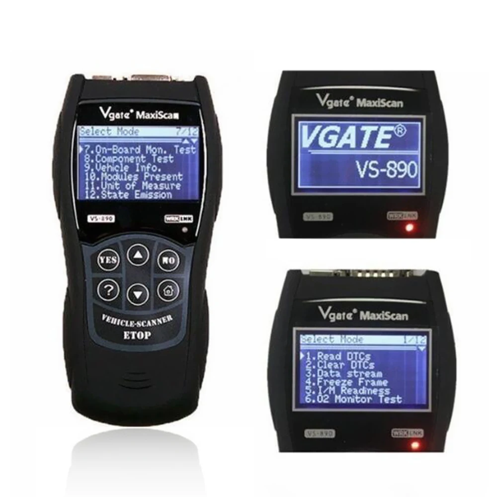 Vgate VS890 автомобильный диагностический инструмент автоматический сканер