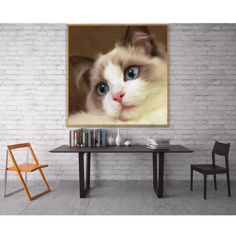 5d Diy Алмазная картина кошка вышивка крестом Золотая Лилия Вышивка котенок