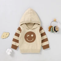 baby sweaters clothes autumn casual hooded long sleeve newborn boys girls knitwear pullovers toddler infant warm knitted jumpers