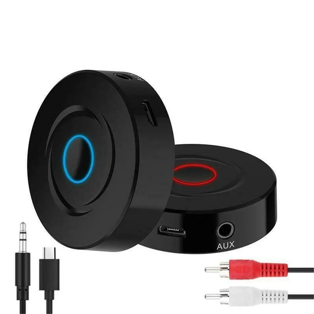 

Bluetooth-compatible 5.0 Receiver Transmitter TV Speaker Headphone Stereo 2 in 1 Wireless Audio Adapter with AUX Port