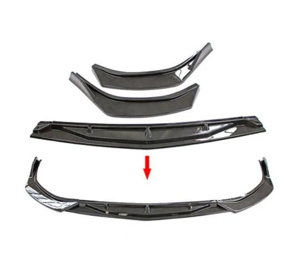 Высококачественный АБС пластик для автомобильного переднего бампера спойлера