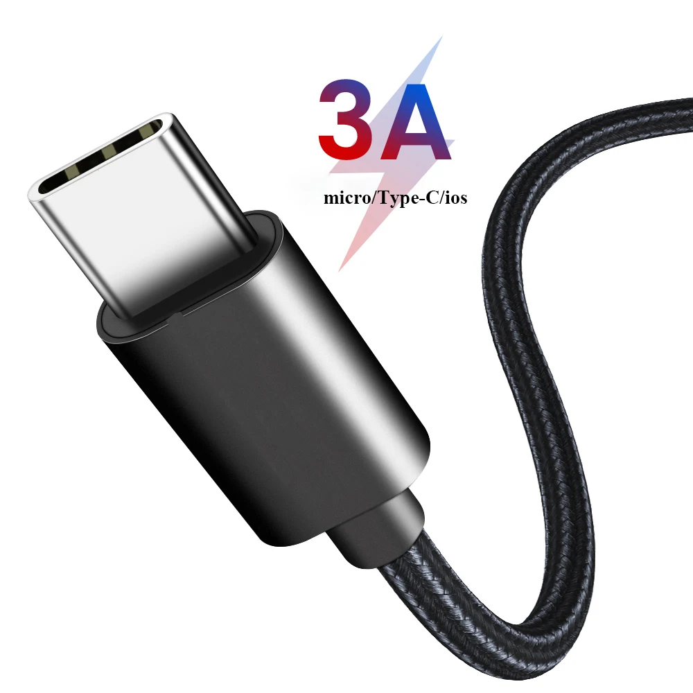 Зарядное устройство USB Type C длиной 1 5 м 2 для Hua wei P20 Lite Note 8 9 A5 S8 A40 S10|Кабели мобильных