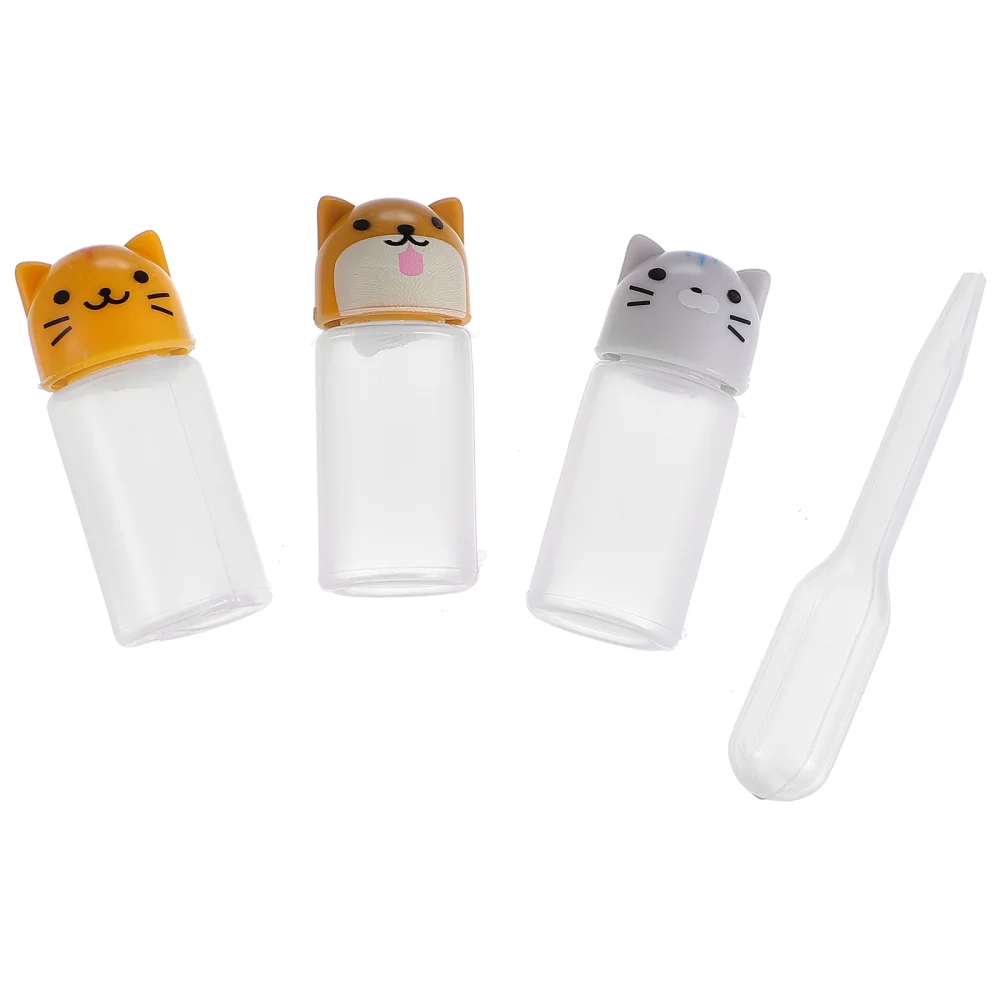 

1 Set Small Sauce Bottle Storage Bottles Empty Bottle (Assorted Color)