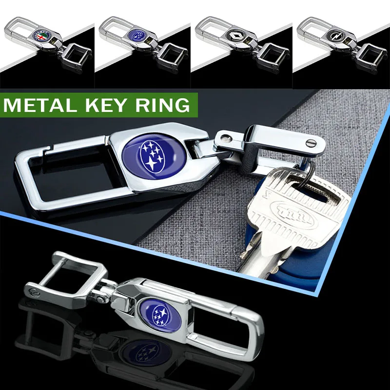 Новый тип портативного металлического брелка для автомобиля брелок ключей Nisom
