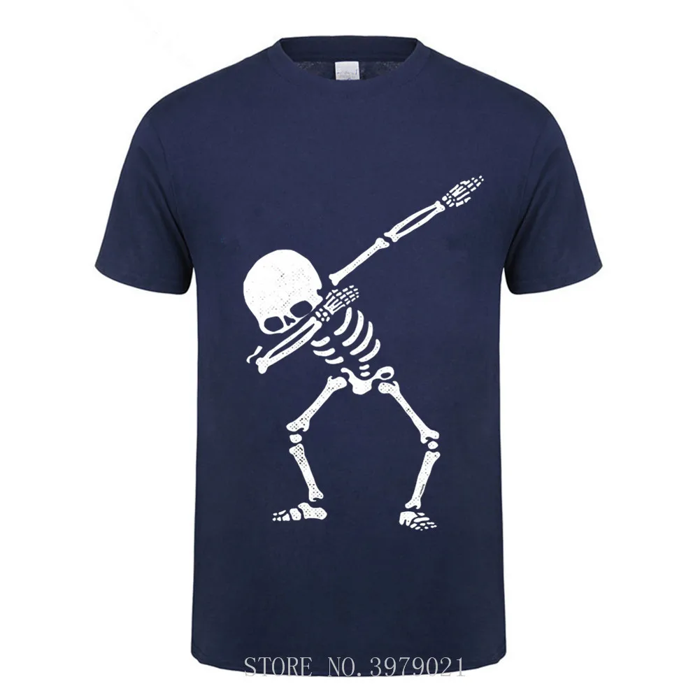 Футболка Dabbing футболка Skeleton Dab в стиле хип хоп с черепом Dabbin новинка 2018