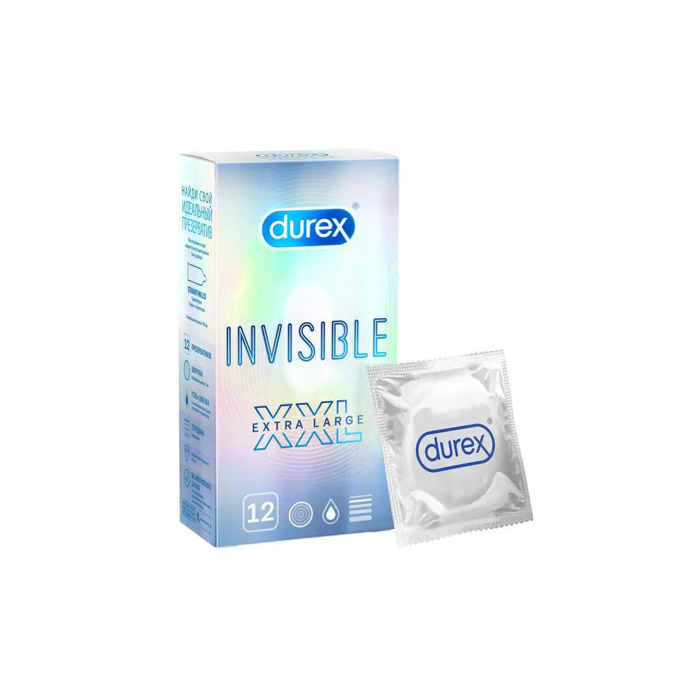 DUREX Invisible XXL №12 | Красота и здоровье