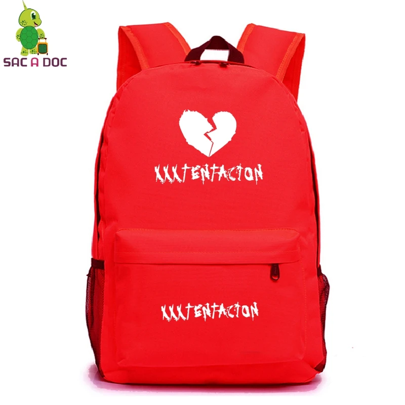 Schoolbags XXXTentacion студенческие рюкзаки с принтами для девочек-подростков школьные сумки рюкзак для ноутбука Mochilas Mujer рюкзак для путешествий Повседневный Mochila - Цвет: Schoolbags