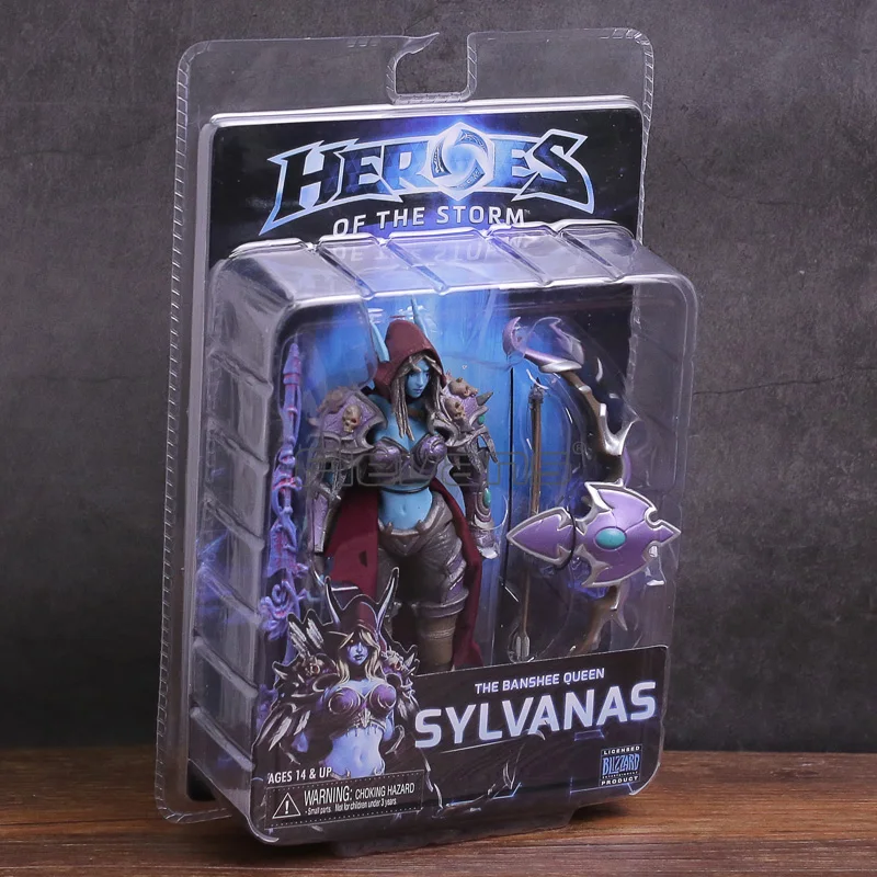 NECA &quotHeroes Of The Storm&quot баньши Queen Сильвана ПВХ движущаяся фигурка Коллекционная