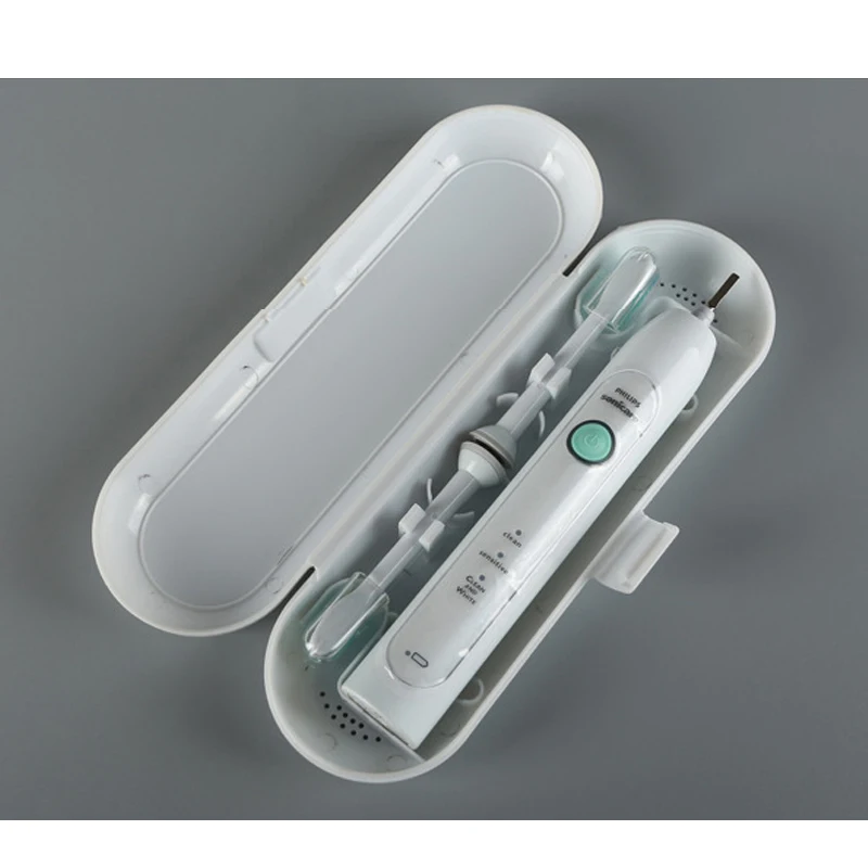 

Black and white portable universal electric toothbrush case travel toothbrush case Soocas / Oclean / Dr.bei toothbrush
