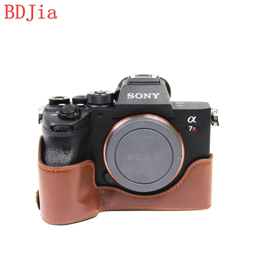 Новейший Модный чехол сумка для камеры sony A7RM4 A7R4 A9II A9M2 из искусственной кожи с
