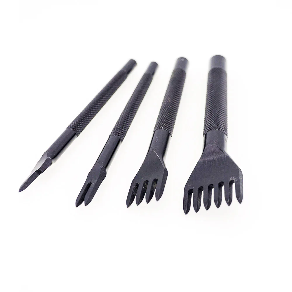 Baver черная сталь Кожа ремесло алмазное долото прострочка дырокол инструмент 3 мм 4