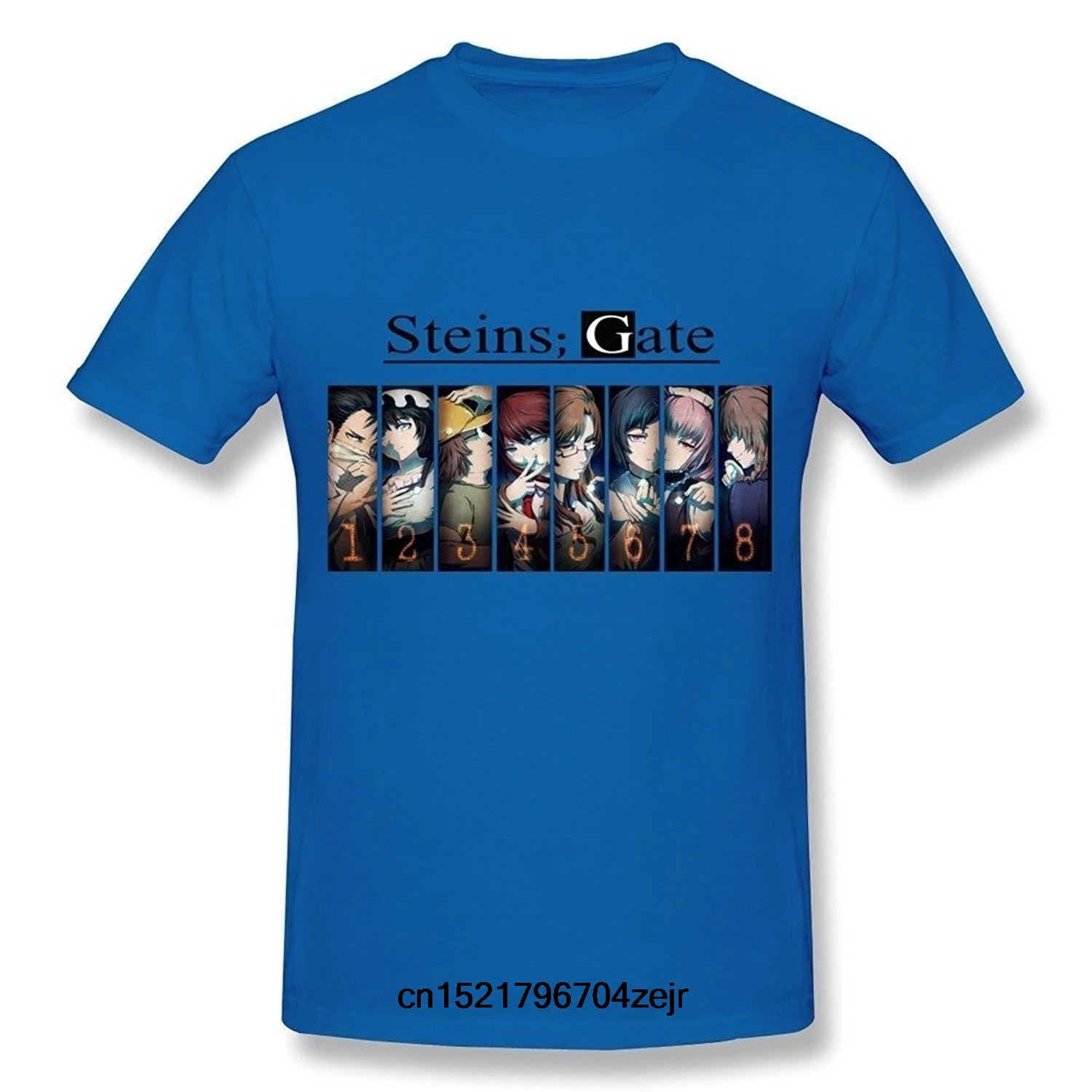 Мужская футболка Stein Gate классная забавная новинка wo men|Мужские футболки| |