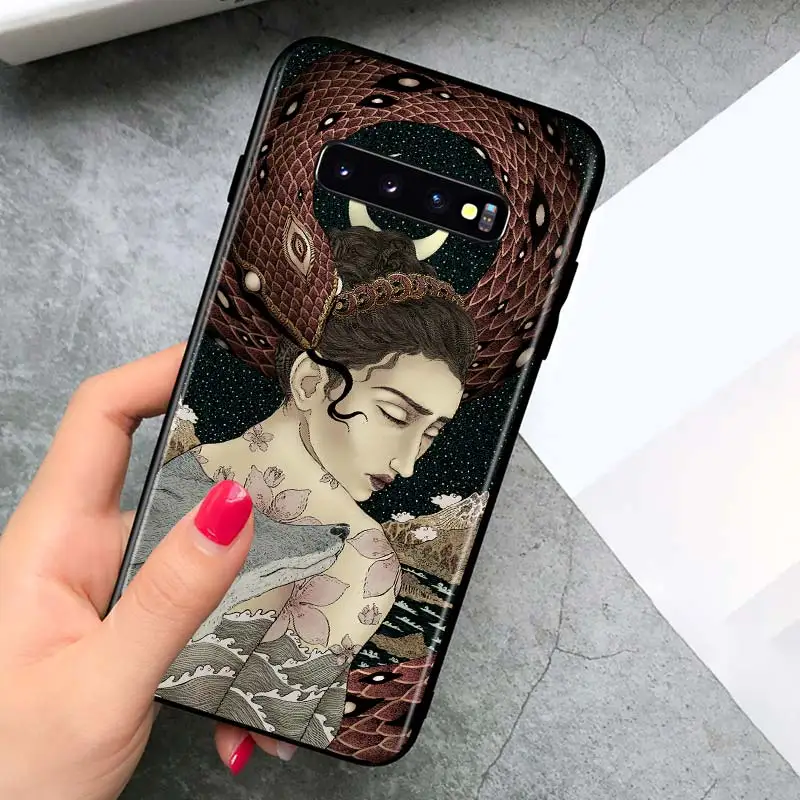 

Japanese Art for Samsung S20 FE Ultra Plus A91 A81 A71 A51 A41 A31 A21 A11 A12 A72 A52 A42 A32 A12 Phone Case