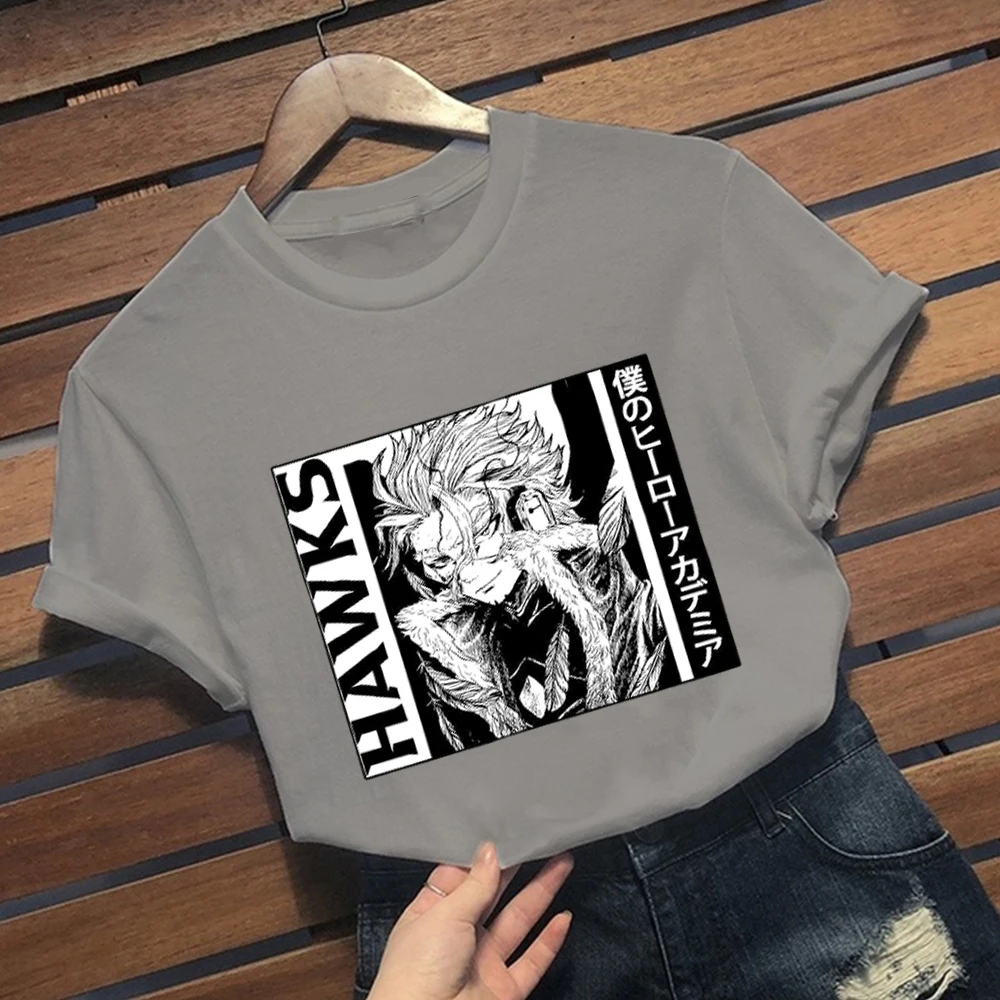 Футболка женская с рисунком ястребы смешная футболка в стиле Харадзюку японским