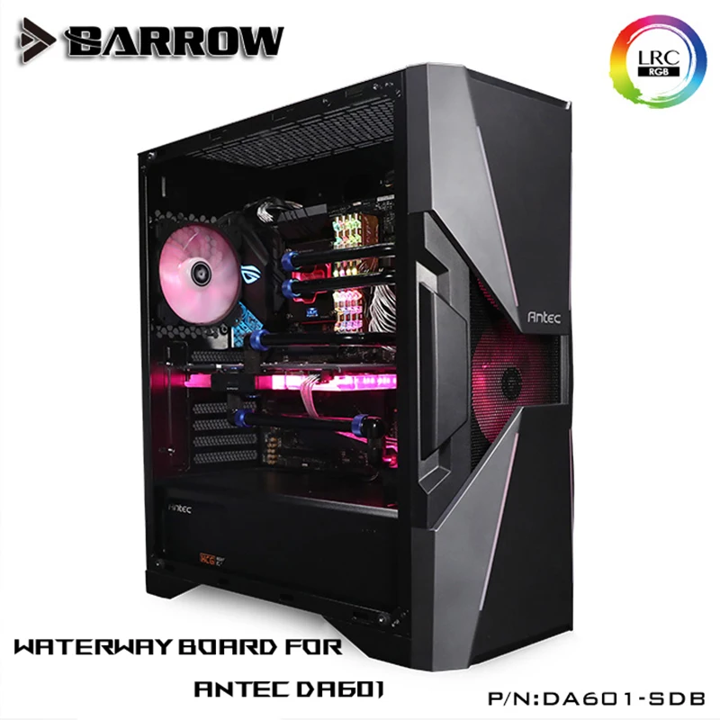 Barrow DA601 SDB доски для водных путей Antec чехол Intel CPU Water Block & Single GPU Building|Кулеры и