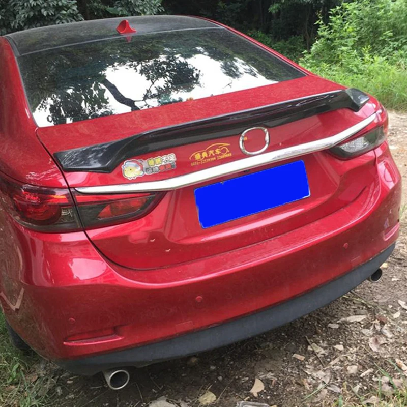 CEYUSOT для задний спойлер Mazda 6 Реальные углеродного волокна 2014-2020 седан багажник