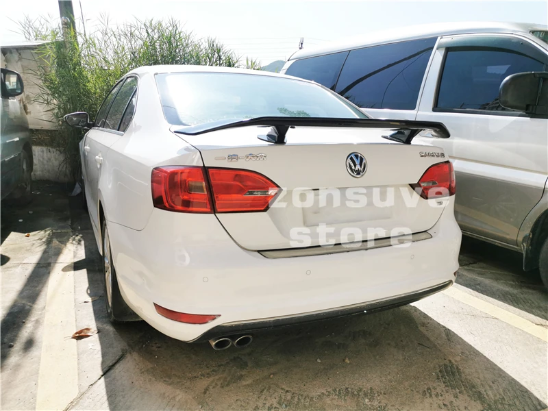 Используется для Volkswagen Jetta MK6 спойлер 2012 13 14 15 16 17 18 лет заднего крыла арматура Клея Аксессуары без перфорации