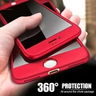 Чехол MUSTTRUE 360 с полной защитой телефона чехол для iPhone 5 5S SE 8 7 6 6s Plus для iPhone X XS MAX XR с защитным стеклом для экрана