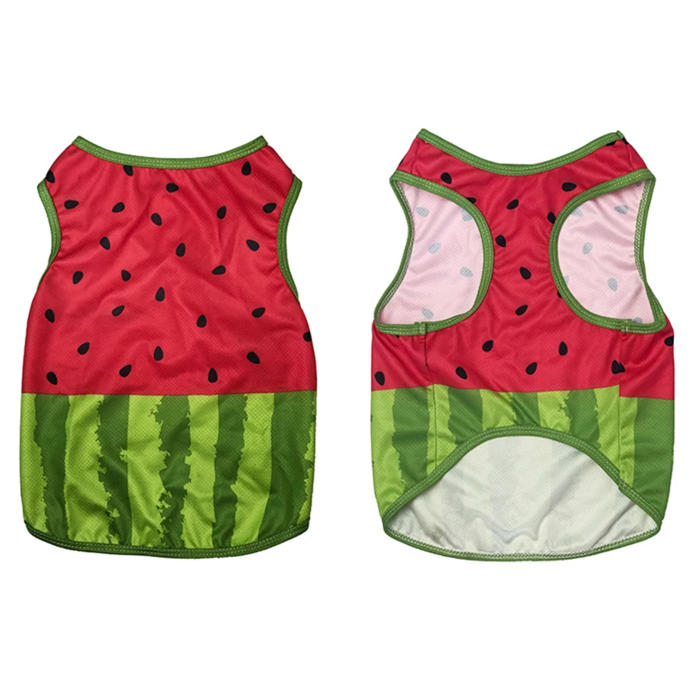 

Pet Cool Clothes Pet Cool Clothes Watermelon Dog Vest Amazon Dog Clothes Summer Spring and Autumn New Cute