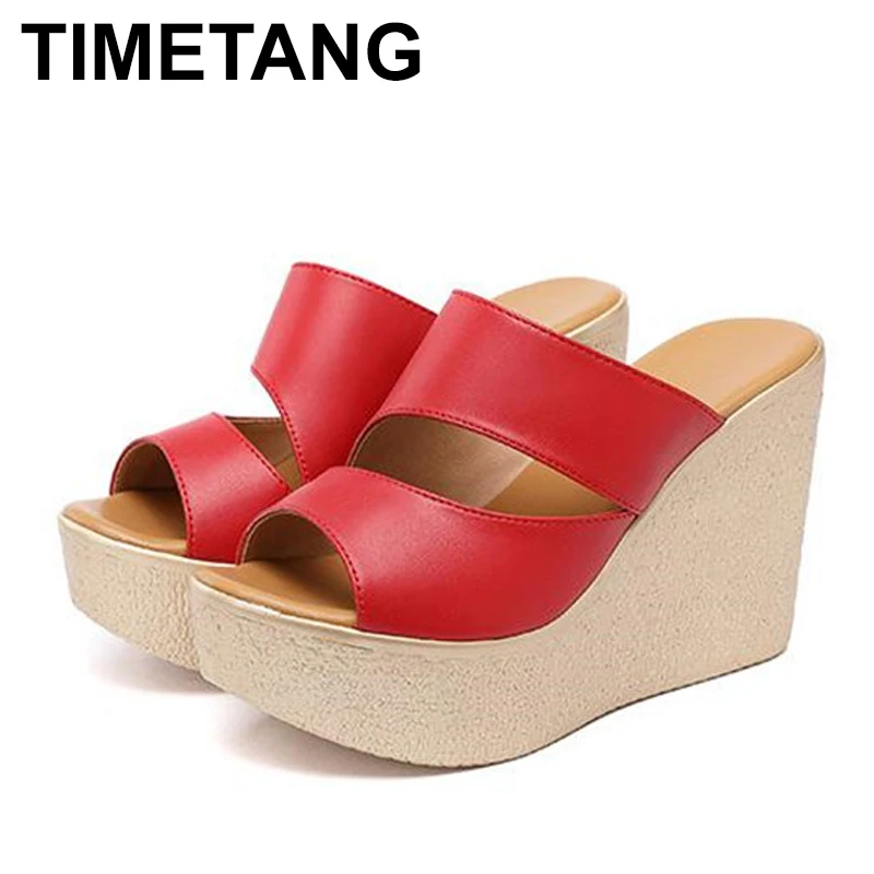 TIMETANG2020 высокая женская обувь на каблуках на платформе; Сезон лето обувь на танкетке тренировки туфли на устойчивом каблуке TIMETANG2020 высокая женская обувь на каблуках на платформе; Сезон лето обувь на танкетке тренировки туфли на устойчивом каблуке