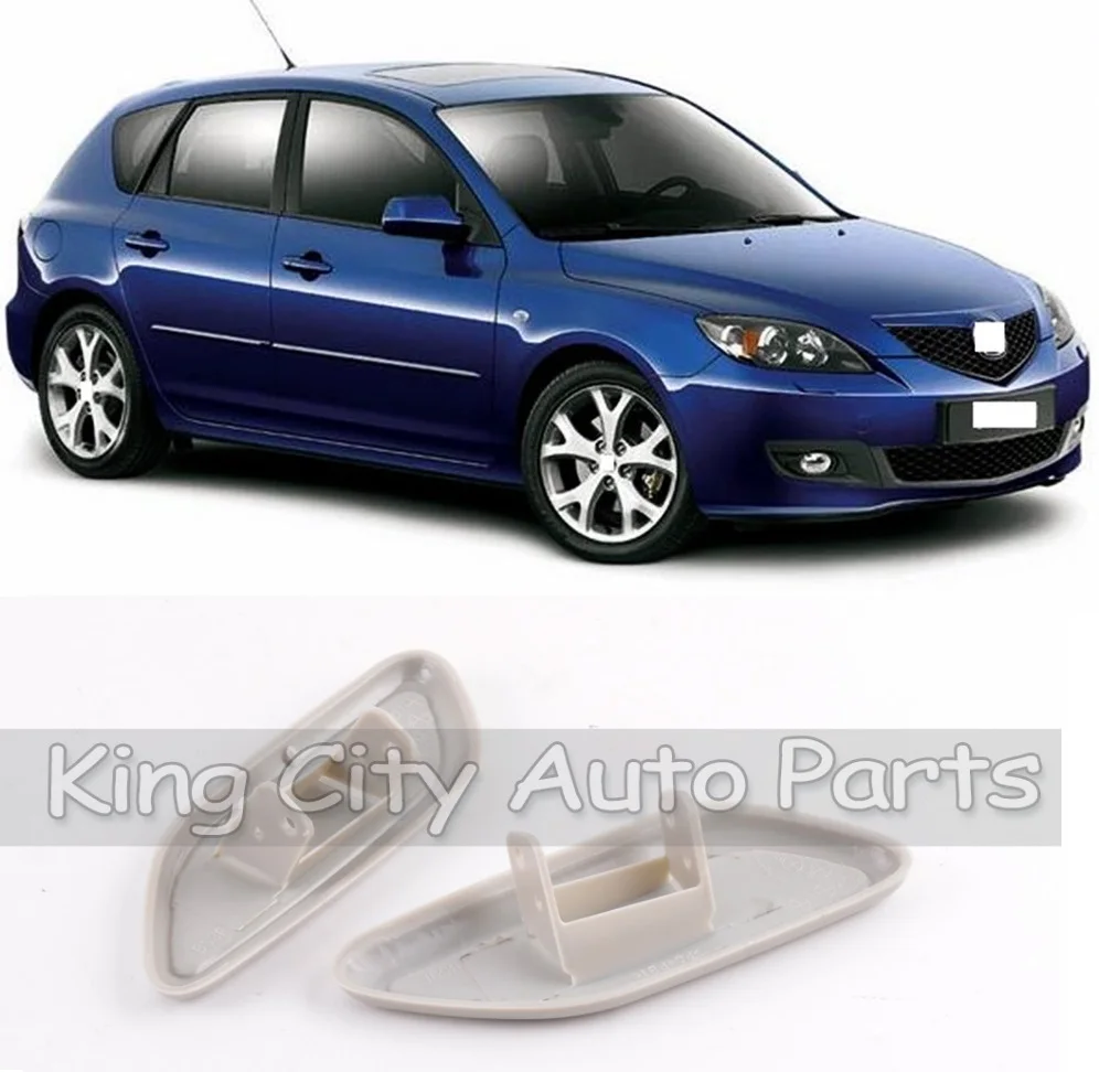 Колпачок QX 2 шт. для Mazda 3 Axela 2003 2008 шайба автомобильных фар крышка распылителя