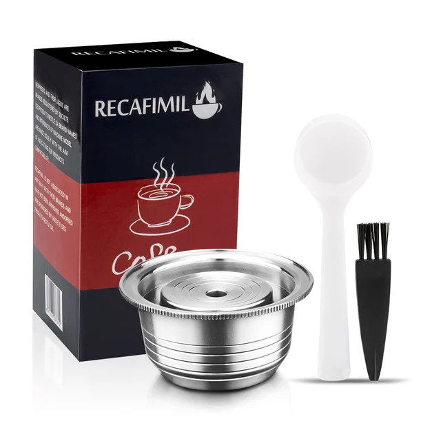 Нержавеющая сталь многоразовые большие чашки(G2) Nespresso Vertuoline кофе капсулы фильтр эспрессо для Nespresso Vertuo GCA1& Delonghi - Цвет: 1capsule