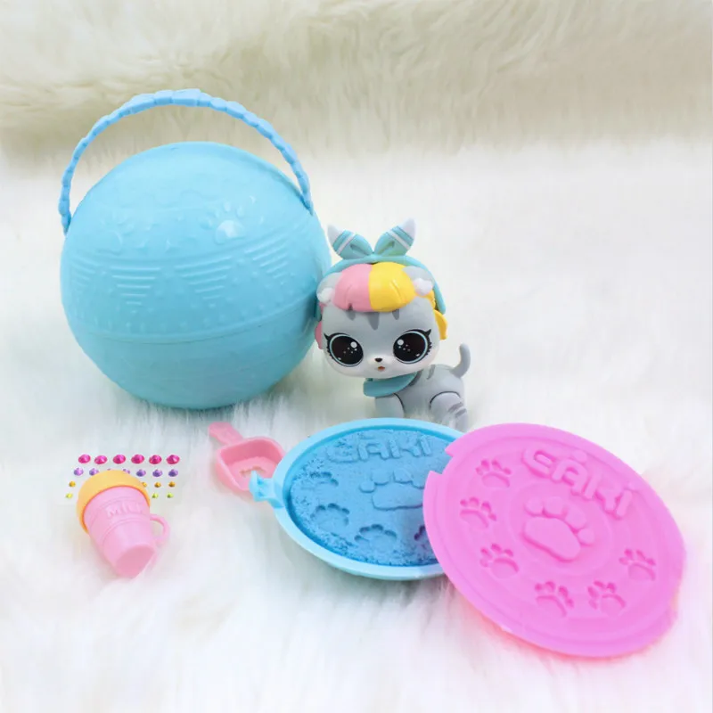 

EakiOriginal surprise doll Cute Pet Vision Blind Box Baby Girl Toys for Kids Dolls with Original Box Children Birthday gift