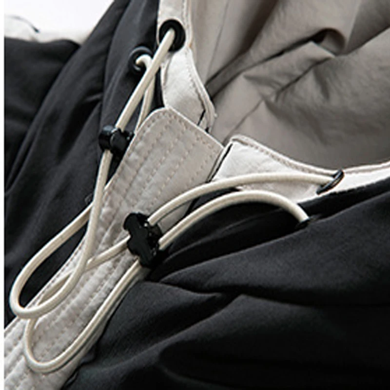 

2020 new winter large size thick warm and cold-proof fashion double color matching hooded cotton jacket