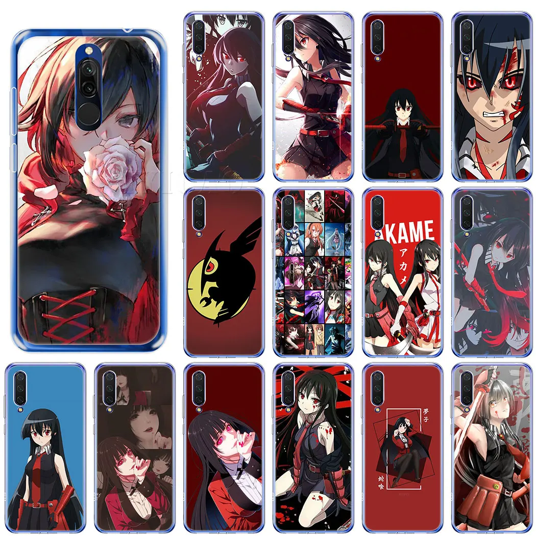 Жесткий чехол Akame Ga Kill аниме fro Xiaomi mi x 2S 3 10 Red Note 5A Prime 6 7 8 Pro 8T|Чехлы-накладки| |