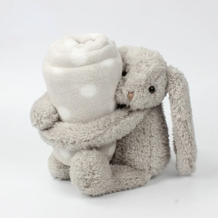 

Plush Toy Rabbit Doll Plush Blanket Children Cartoon Baby Comfort Sleeping Companion Toy