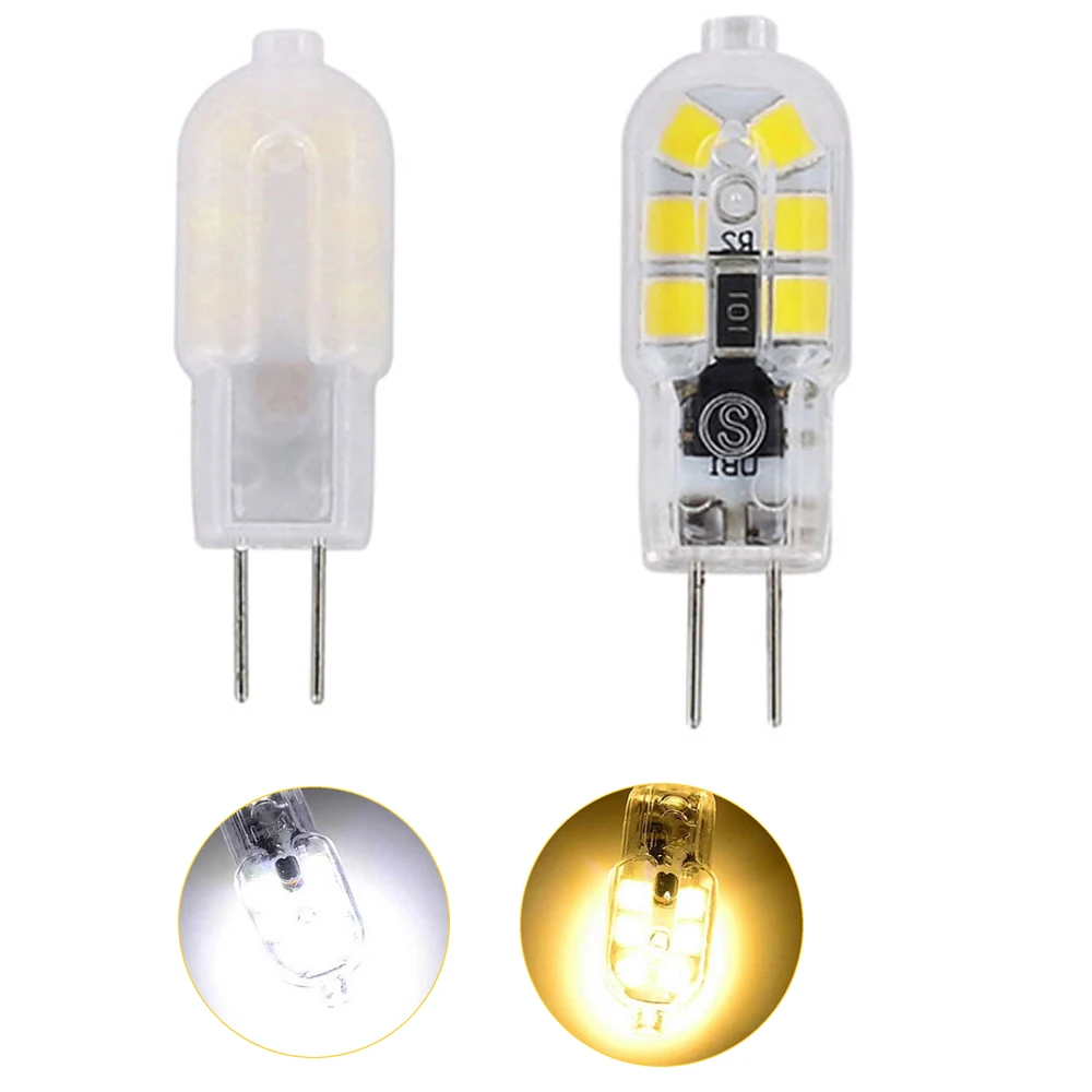 Светодиодная мини лампа G4 3 Вт SMD 2835 светодиодная 360 угол свечения сменные