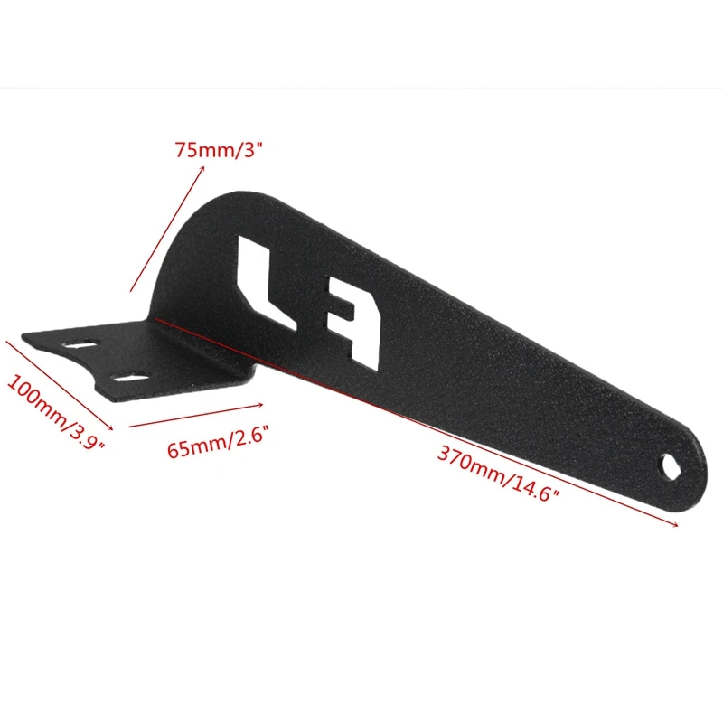 52 дюймовая светильник вая балка на крышу верхние крепления изогнутый кронштейн