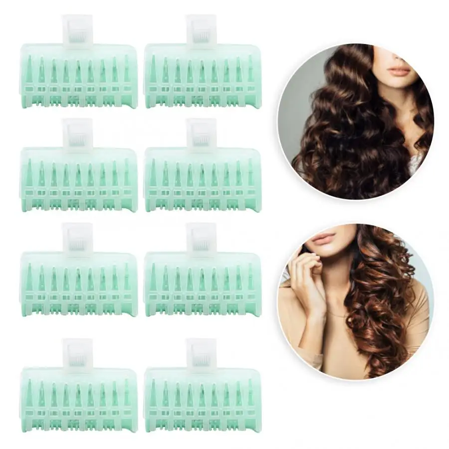 Аксессуары для парикмахера 8 шт. заколки волос ролики с зажимами аксессуары