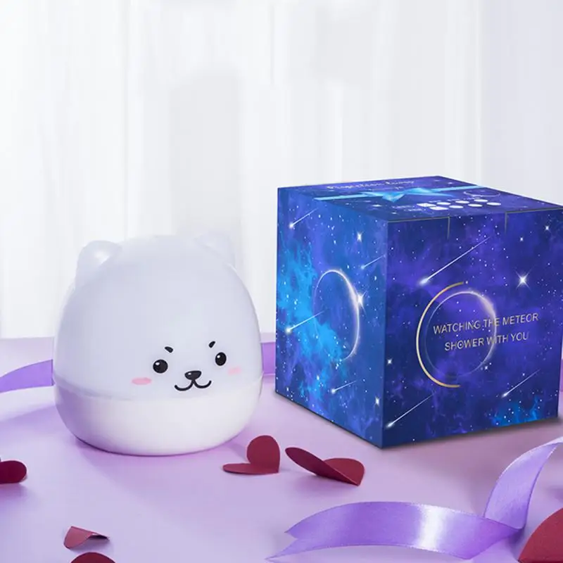 

Night Light Starry Sky Projection Lamp 360 Degree Rotating Music Night Light Colorful Romantic Flashing Night Lamp Baby Kid Gift
