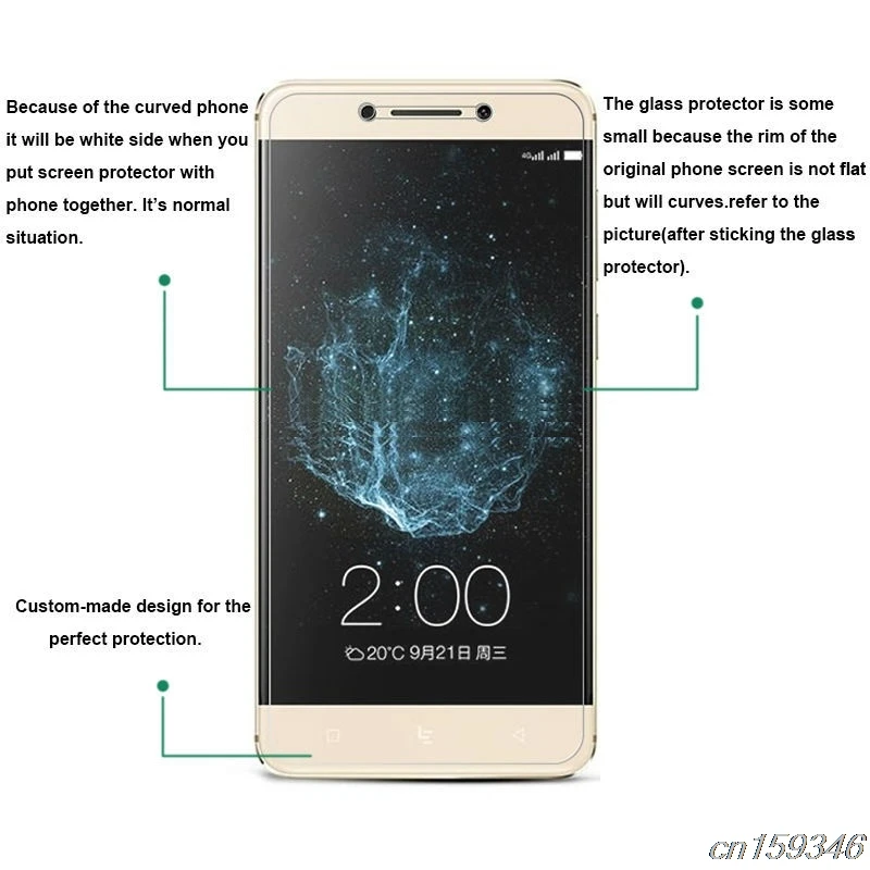 Закаленное стекло 9H 2.5D премиум-класса для LeEco Le Pro3 AI Защитная пленка экрана Letv Pro 3