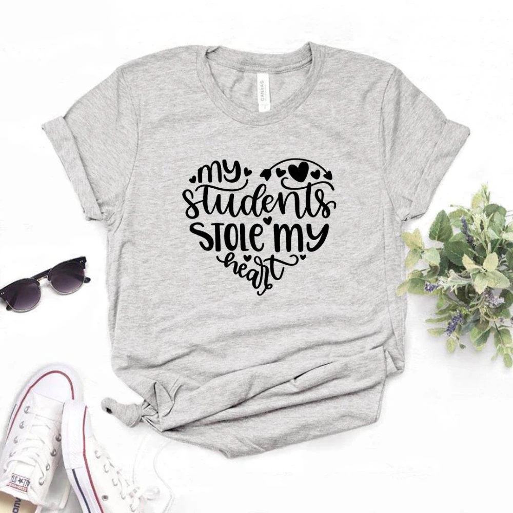 Новое поступление 2020 модная весенняя Футболка с принтом Мой студент и надписью My