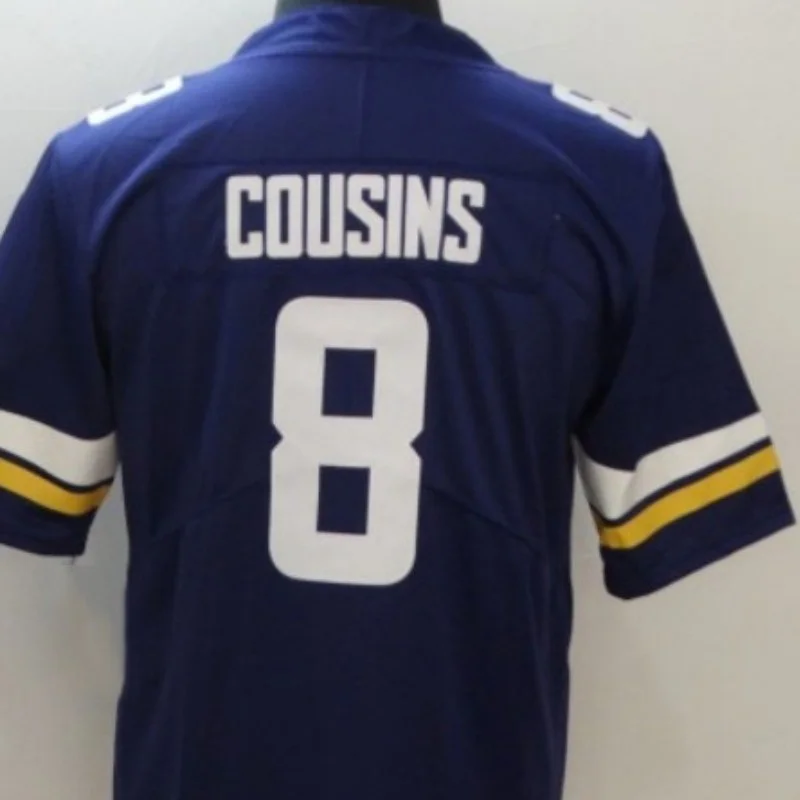 

Vikings Football Jersey Stitch Cousins, Favre, Peterson, Diggs, Jefferson, Thielen, Smith, Cook, Hunter For Mens S-XXXL