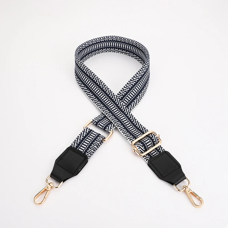 

Striped Style Bag Shoulder Strap Decompression Strap Women's Shoulder Bag Strap Chain Accessories Adjustable Bag Strap