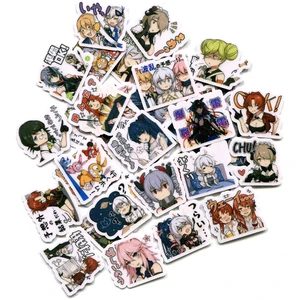 40 шт. стикеров, аксессуары для косплея Honkai Impact 3, киана, каслана, броня, зайчик